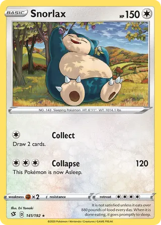 Carta Snorlax