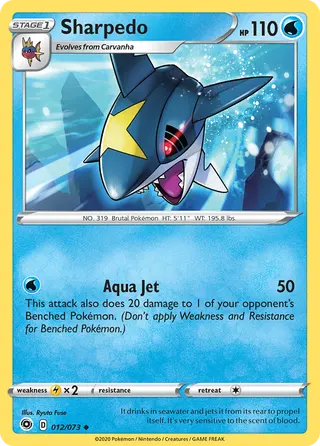 Carta Sharpedo