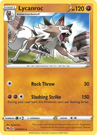 Carta Lycanroc