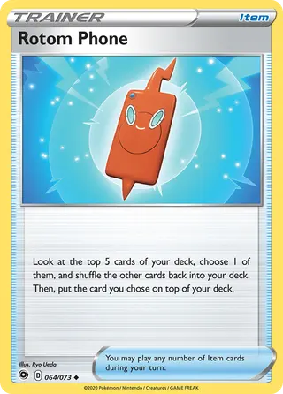 Carta Rotom Fone