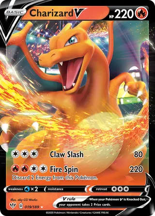 Carta Charizard V