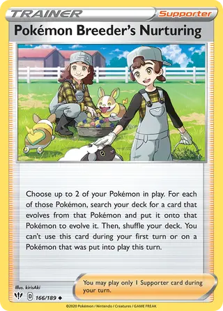 Carta Cuidado dos Criadores de Pokémon