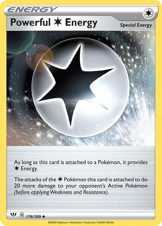 Carta Energia Colorless Poderosa