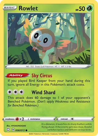 Carta Rowlet