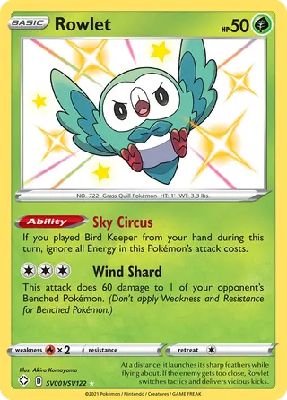 Carta Rowlet