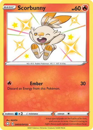 Carta Scorbunny