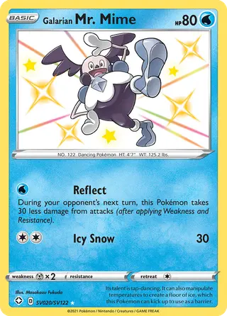 Carta Mr. Mime de Galar