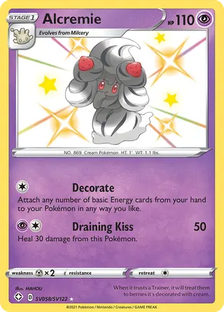 Carta Alcremie