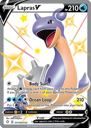 Carta Lapras V
