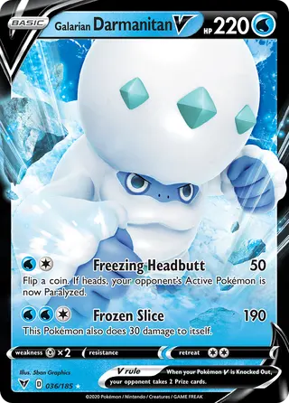 Carta Darmanitan de Galar V