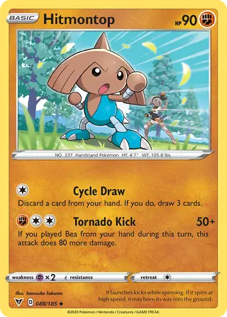 Carta Hitmontop