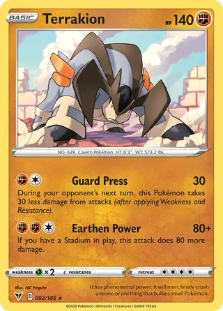 Carta Terrakion