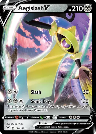 Carta Aegislash V