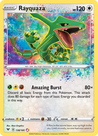 Carta Rayquaza