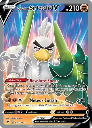 Carta Sirfetch'd de Galar V