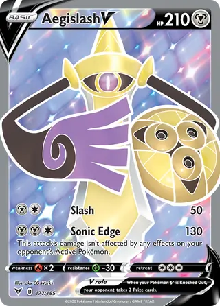 Carta Aegislash V