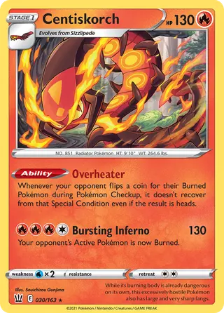 Carta Centiskorch