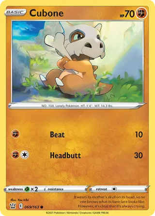 Carta Cubone
