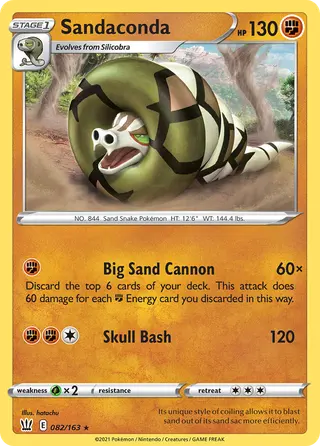 Carta Sandaconda