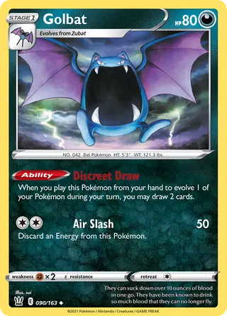 Carta Golbat