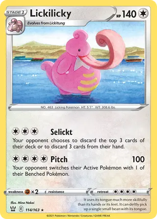 Carta Lickilicky