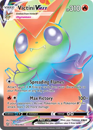 Carta Victini VMAX