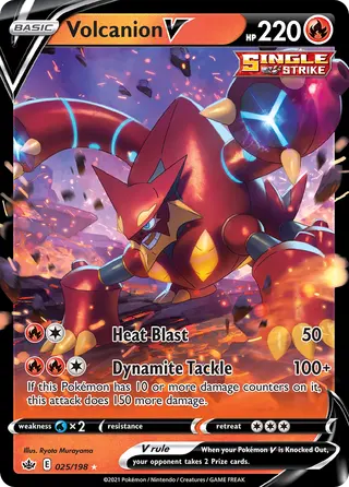 Carta Volcanion V