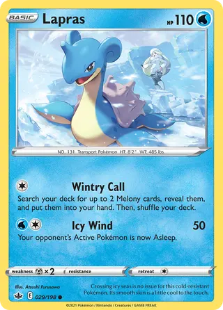 Carta Lapras