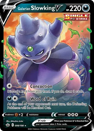 Carta Slowking de Galar V