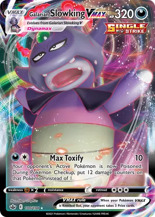 Carta Slowking de Galar VMAX