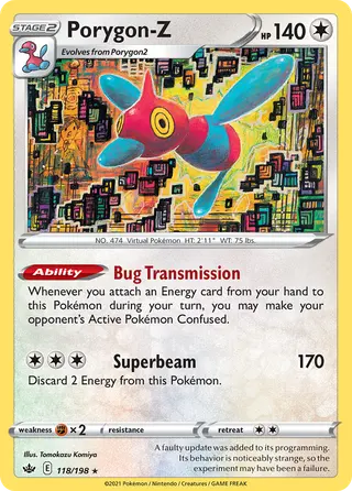 Carta Porygon-Z