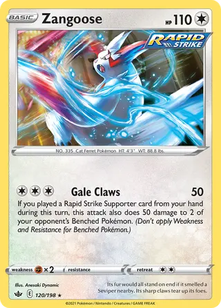 Carta Zangoose