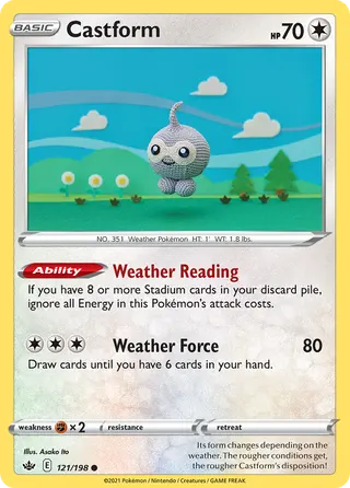 Carta Castform