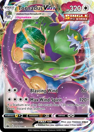 Carta Tornadus VMAX