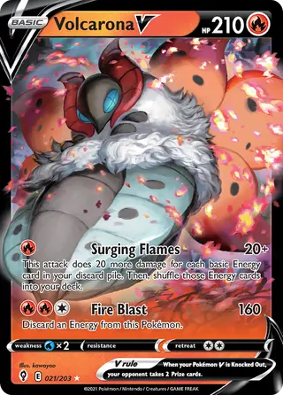 Carta Volcarona V