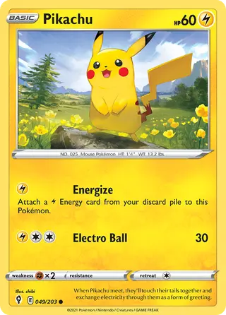Carta Pikachu