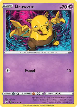 Carta Drowzee