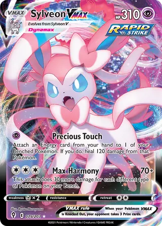 Carta Sylveon VMAX