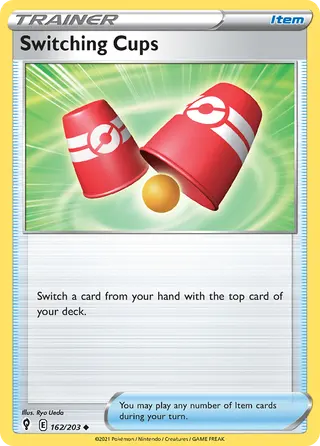 Carta Copos de Substituição
