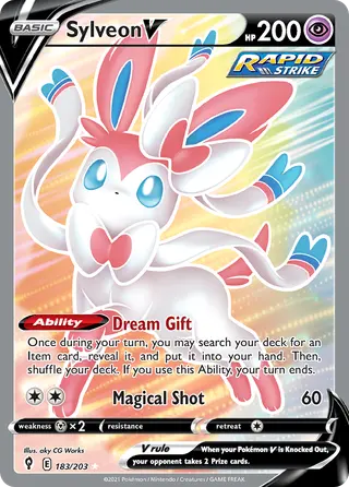 Carta Sylveon V