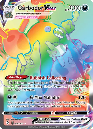 Carta Garbodor VMAX
