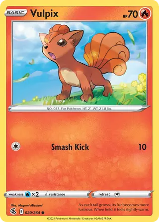 Carta Vulpix