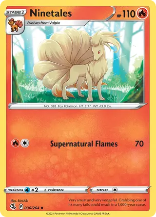 Carta Ninetales