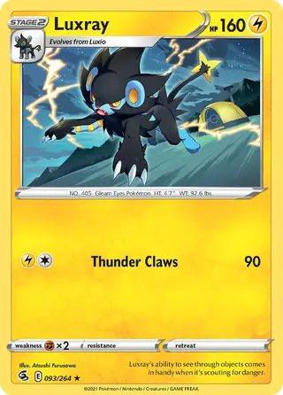 Carta Luxray