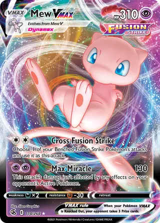 Carta Mew VMAX
