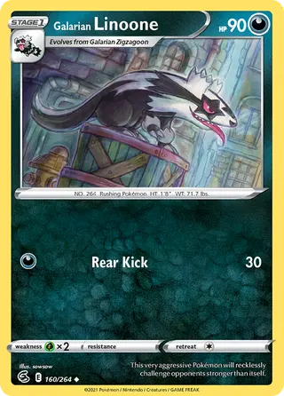 Carta Linoone de Galar