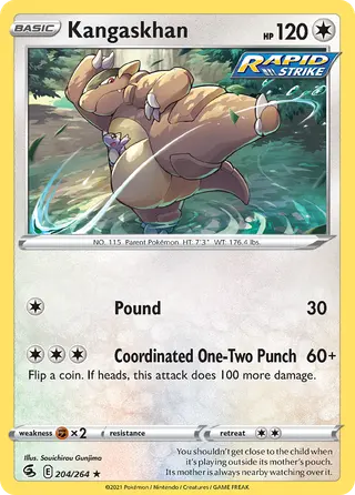 Carta Kangaskhan
