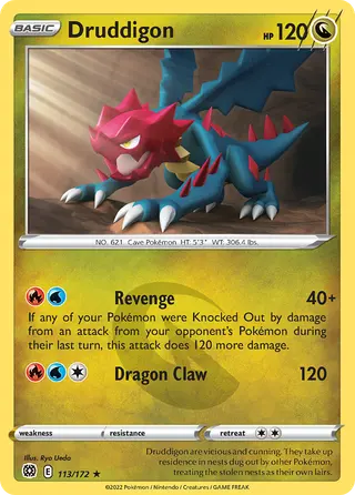 Carta Druddigon