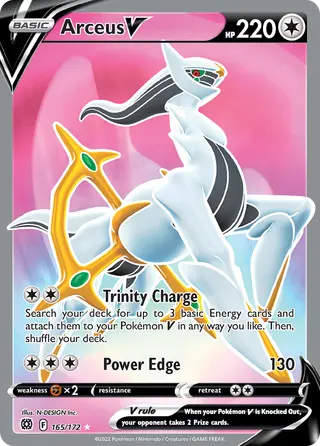 Carta Arceus V