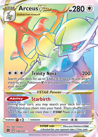 Carta Arceus V-ASTRO